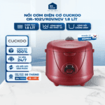 Nồi cơm điện cơ 1,8L Cuckoo CR-1021/RDVNCV đỏ-Korean