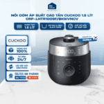 Nồi Cơm Điện Tử Áp Suất Kép Cao Tần Cuckoo CRP-LHTR1009F/BKSIVNCV – 1.8 Lít